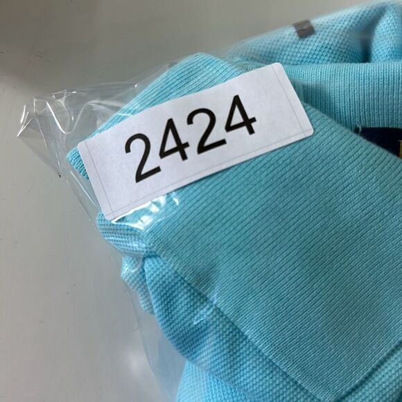 Polo Ralph Lauren Shirt Mens 2XB 2X Big Short Sleeve Golf Performance Blue - Picture 10 of 10